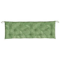 VidaXL Bench Cushion Outdoor Water Repellent Bench Cushion Pad Oxford Fabric - Leaf Pattern 59.1" X 19.7" X 2.8" 11 VidaXL Bench Cushion Outdoor Water Repellent Bench Cushion Pad Oxford Fabric - Leaf Pattern 59.1" X 19.7" X 2.8" -All Patio Furniture GUEST e7bb4cda 2275 46ac 9e55 5989042a7c9a