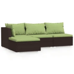 VidaXL Garden Lounge Set Brown, Green 25 VidaXL Garden Lounge Set Brown, Green -All Patio Furniture GUEST e7c8e3e9 9b5a 45f3 abb6 bf73f5e67889