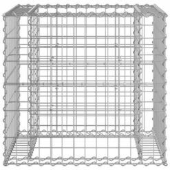 VidaXL Garden Bench With Gabion Basket Natural Brown Wood And Grey Steel -All Patio Furniture GUEST e7fb248f c833 4a47 9882 7011bb851f9a
