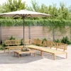 VidaXL Pallet Sofa Set Natural Wood Solid Acacia Wood Medium Modular -All Patio Furniture GUEST e88a52f0 33e0 4b4a ab16 638778514d02