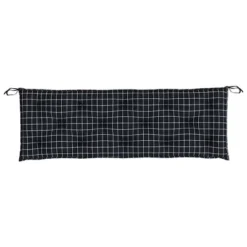 VidaXL Bench Cushion Water Repellent Outdoor Seat Cushion Pad Oxford Fabric - Black And White 59.1" -All Patio Furniture GUEST ee03e444 a448 460d 8ef5 a9e18f79a409