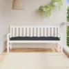 VidaXL Bench Cushion Outdoor Water Repellent Bench Cushion Pad Oxford Fabric - Black 70.9" X 19.7" X 2.8" -All Patio Furniture GUEST eea4ef69 764c 4e95 8758 2aa6913e8d6e
