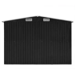 VidaXL Garden Shed Storage House For Tools Backyard Garage Patio Furniture Metal - Anthracite 101.2" X 192.5" X 71.3" -All Patio Furniture GUEST f0ca2cf0 17ea 48f1 880e 48dd4e3c665d