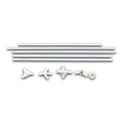 VidaXL Party Tent Blue Polyethylene 9.8 X 13.1 Ft UV-resistant Materials -All Patio Furniture GUEST f18991bc e221 4c6e 93fb faf30f97280f