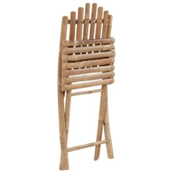 VidaXL 2X Folding Bamboo Patio Chairs With Cushions - Outdoor Garden Lounge Seating, Weatherproof & Space-Saving Furniture -All Patio Furniture GUEST f2a05f32 b927 477e a0c9 e2e99007dd51