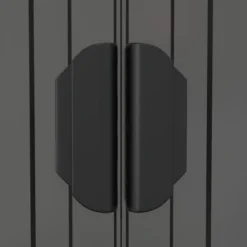 VidaXL Garden Shed Light Gray Galvanized Steel Large Garden Shed - 75.6" X 140.6" X 87.8" -All Patio Furniture GUEST f3a0a6dc 77bf 417c ab6d 05f31a77a553 2