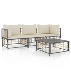 VidaXL Garden Lounge Set Gray -All Patio Furniture GUEST f5c5e63d a42d 4799 bc72 6590fbd22b1e