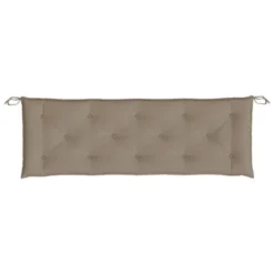 VidaXL Garden Bench Cushions Set In Taupe - Durable Oxford Fabric, Hollow Fiber Filling - 59.1"x19.7"x2.8" For Outdoor/Indoor Use -All Patio Furniture GUEST f6178808 a0a1 4f16 b60e f7ae74514516