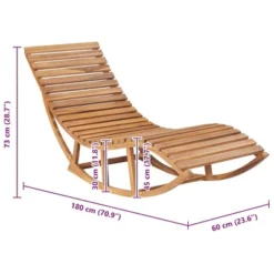 VidaXL Sun Lounger Natural Wood -All Patio Furniture GUEST f879c05c fc30 4799 9c33 24453cb4bfa9