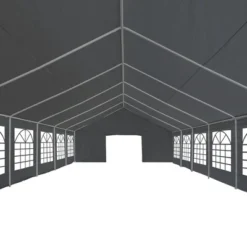 VidaXL Party Tent Grey Polyethylene, Powder-coated Steel Large 13 VidaXL Party Tent Grey Polyethylene, Powder-coated Steel Large -All Patio Furniture GUEST f9d9c769 e4f0 40d2 87f5 76abe1f2c9cd