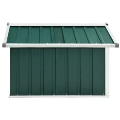VidaXL Garden Shed Green Galvanized Steel Durable Garden Shed -All Patio Furniture GUEST fa925ece 990a 40e7 aa3c 51887b12b5a3