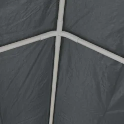 VidaXL Party Tent Grey Polyethylene, Powder-coated Steel Large 14 VidaXL Party Tent Grey Polyethylene, Powder-coated Steel Large -All Patio Furniture GUEST fa929031 e63c 4120 800e 60a15f94e0a9 1