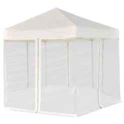 VidaXL Gazebo Cream White 25 VidaXL Gazebo Cream White -All Patio Furniture GUEST fb1cc0cf fc74 4d00 add7 e79335ad2ff7