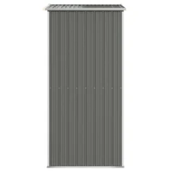 VidaXL Light Gray Garden Shed - Large Outdoor Storage, Galvanized Steel Construction With Gate Access, Ideal For Tools, Pool And Garden Supplies -All Patio Furniture GUEST fb5907a4 a075 425a ac35 8daf1f0cf26f