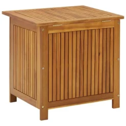 VidaXL Patio Storage Box 23.6"x19.7"x22.8" Solid Wood Acacia -All Patio Furniture GUEST fb7fb13f 473d 442a aad1 e0391fff99f8