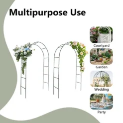 VidaXL Garden Arch 2 Pcs Climbing Plants -All Patio Furniture GUEST fda1bc16 0c80 40c6 a4ce b3d990612d41